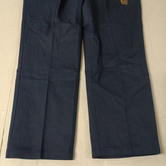 Brahma Men's Work Tough Pants Size 38x32 Blue Relaxed Fit - Picture 3 of 7